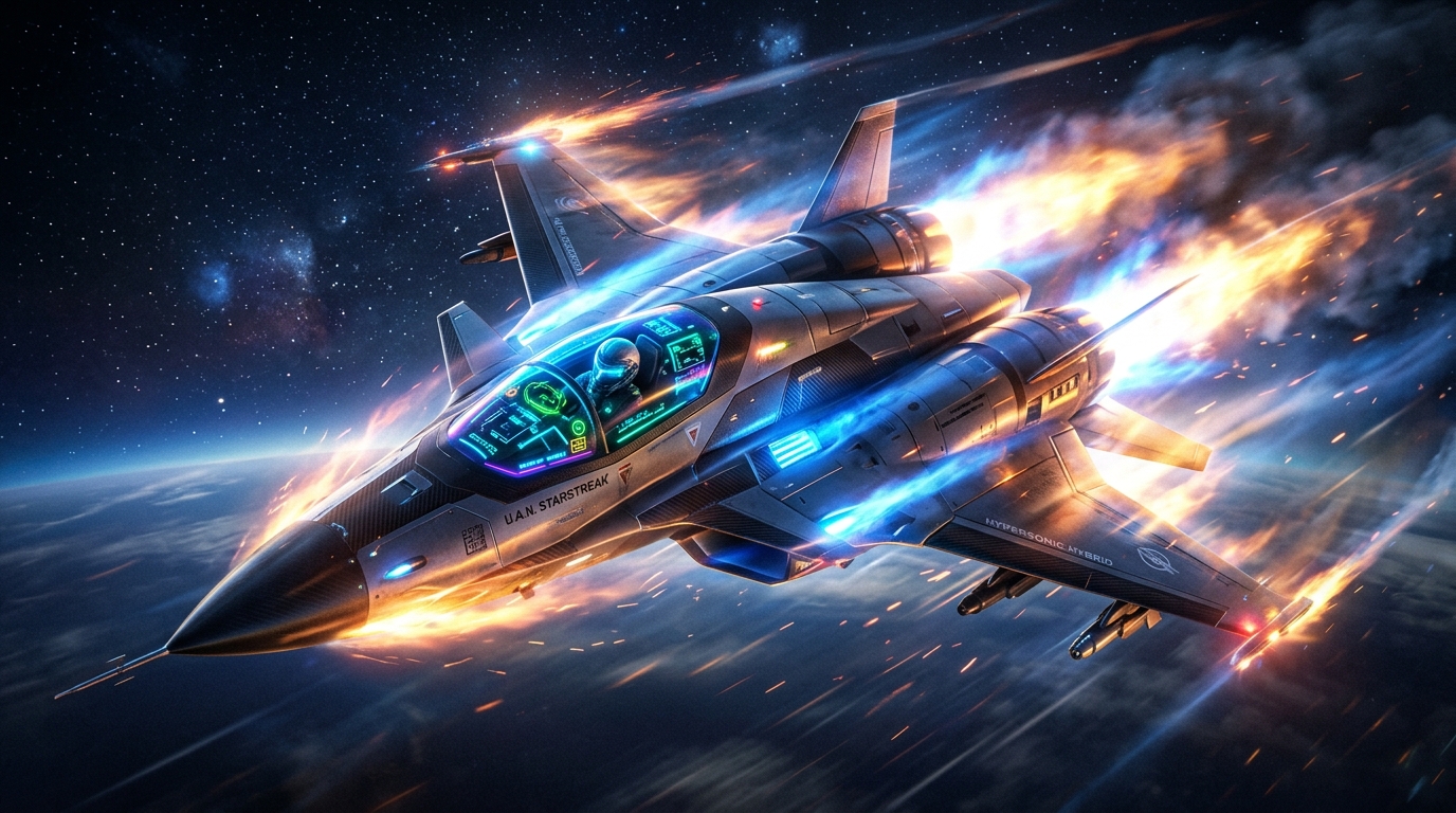 Supersonic Jet Rocket Jhaz