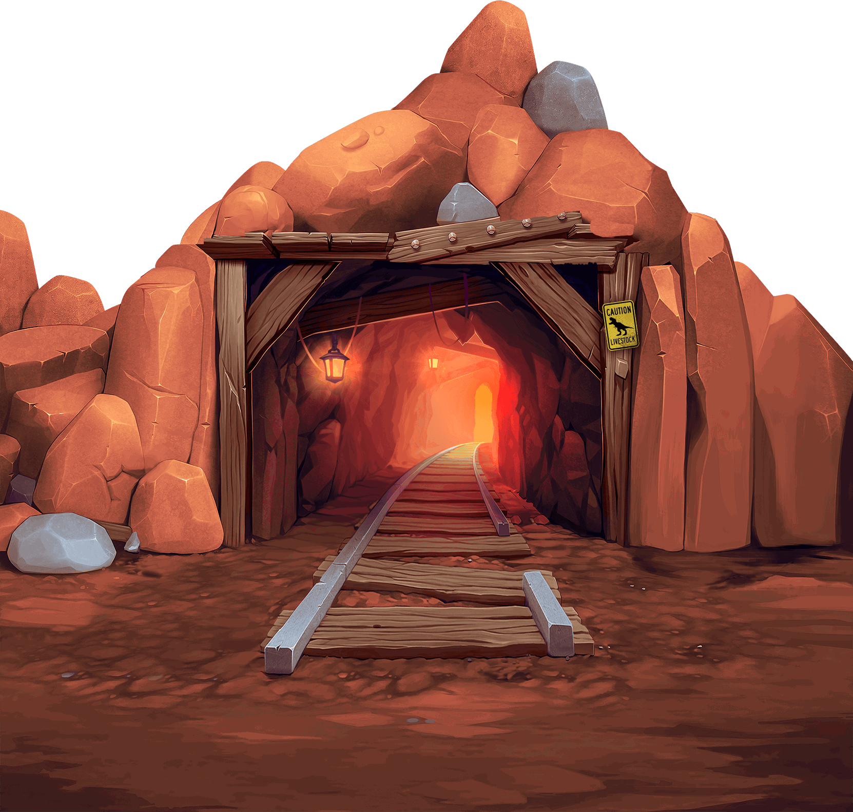 Mountain Mine Entrance